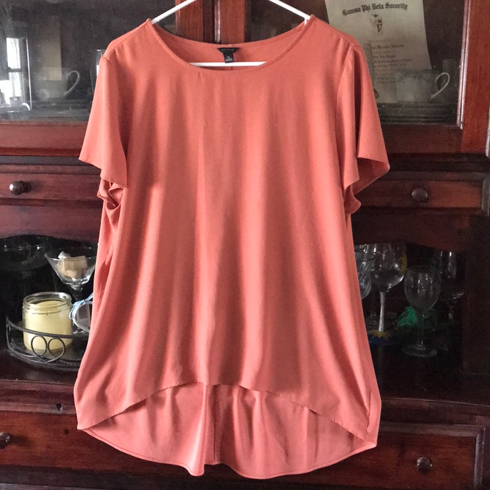 Ann Taylor Coral Blouse